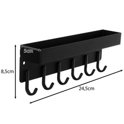Ruhhy 24603 coat rack with shelf