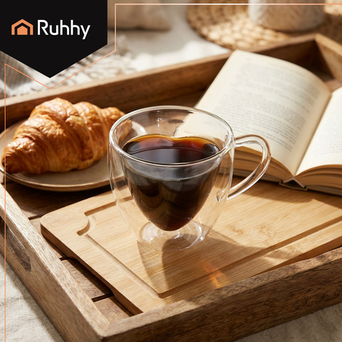 Thermal glass 240ml - Ruhha heart 26906