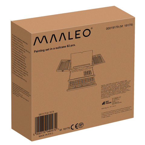 Malset im Koffer 83-tlg. Maaleo 19179