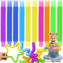Sensory tubes - 10 pcs. Kruzzel 26693