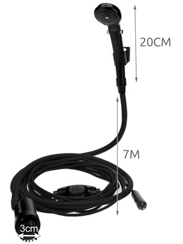 Douche de camping portable