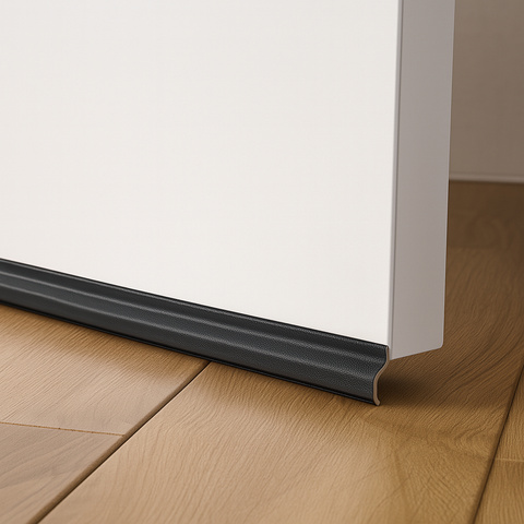 Schwarze Zugluftdichtung Ruhhy 26267