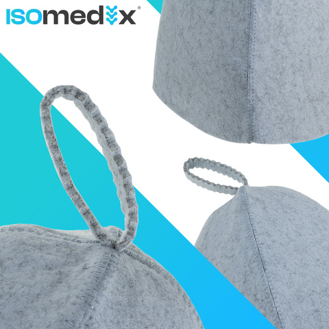 Chapeau de sauna en feutre Isomedix 26455