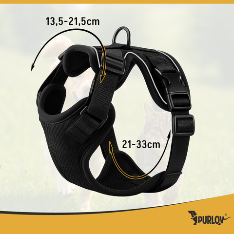 Pressure-free harness for animals XS Purlov 26869