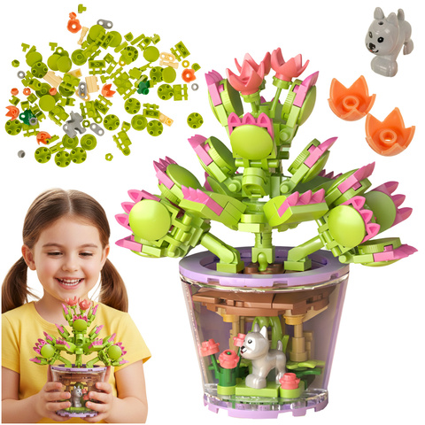 Blocs de construction - fleurs 172 pièces 26459
