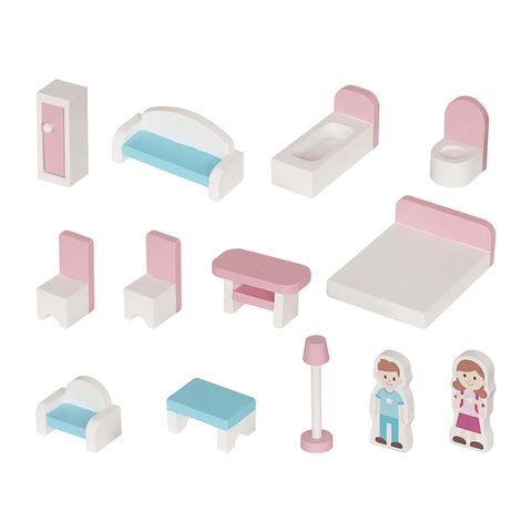 Kruzzel 26364 Maison de poupée en bois