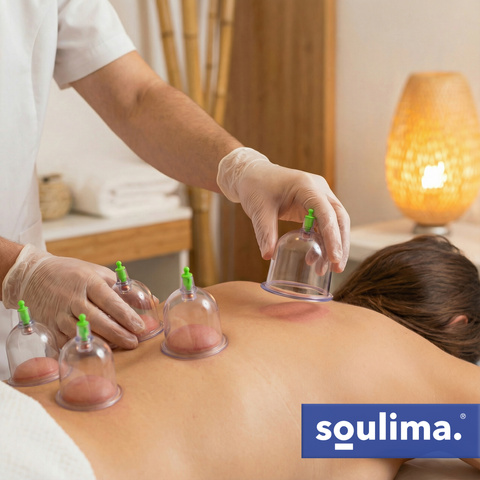 Китайские вакуумные банки для вакуумной терапии Soulima 27292