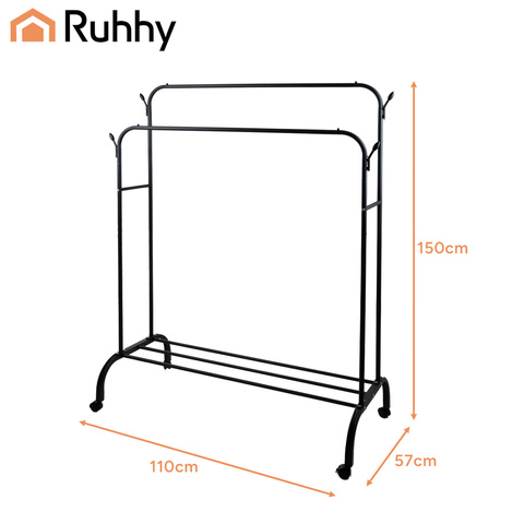 Ruhhy 27084 clothes hanger on wheels