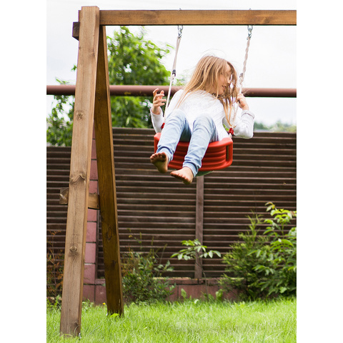 Plastic swing - red 23555