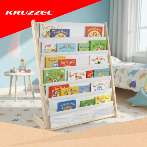 Kruzzel 25809 Kinderbücherregal