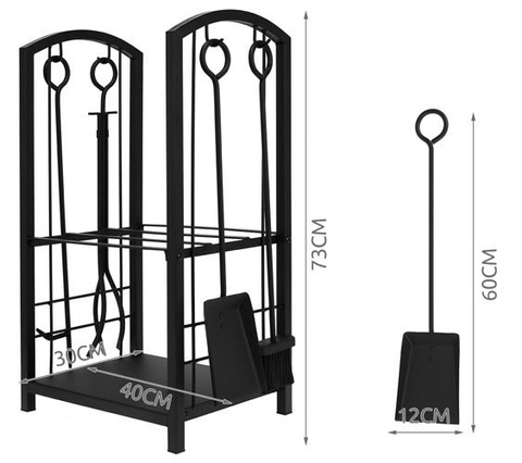 Support en bois avec accessoires PK011