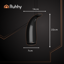 Ruhhy 26076 Touchless Soap Dispenser Black