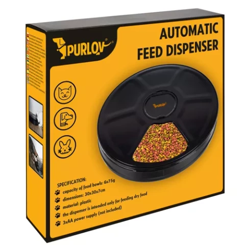 Purlov 20759 distributeur automatique de nourriture