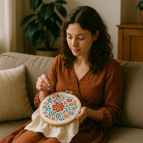 Floss - embroidery set 50 colors 25680