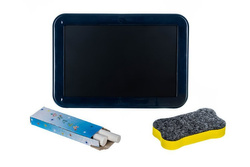 Spielzeugküche 72cm blau + Paar