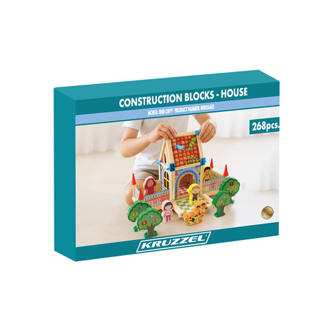 Blocs de construction - maison 268 pièces Kruzzel 26452