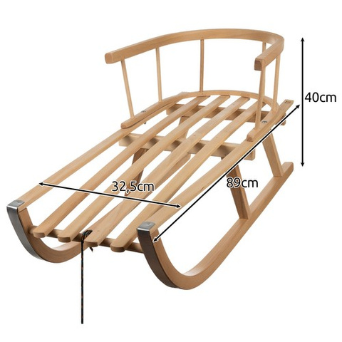 Luge en bois Kruzzel 25217