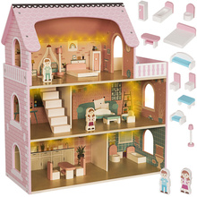 Kruzzel 26364 Puppenhaus aus Holz