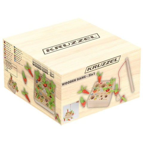 Jeu en bois - 2en1 Kruzzel 24745