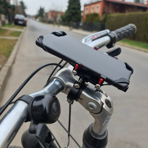 Fahrrad-Telefonhalter mit Gummiband U18313