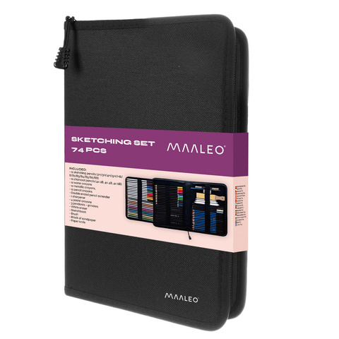 Skicovací sada 74 ks. Maaleo 19178