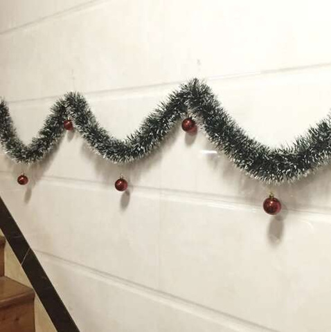 Christmas tree garland - frosted 6m Ruhhy 22310