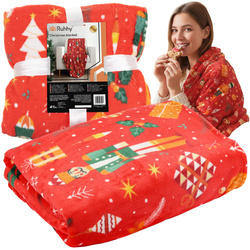 Flanell-Weihnachtsdecke 1,5 x 2 m Ruhhy 26607