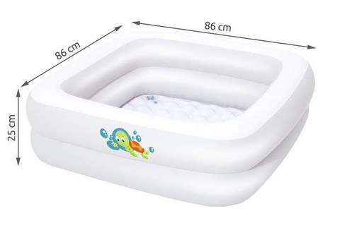 Aufblasbarer Pool 86x86x25cm BESTWAY 51116