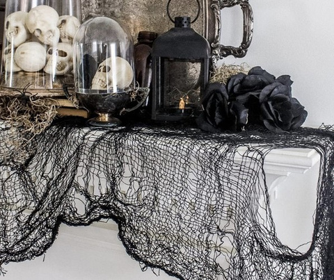 Spider web - decoration 198x76cm Malatec 22003