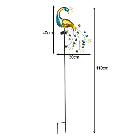 Солнечный светильник павлин Гардлов 25281