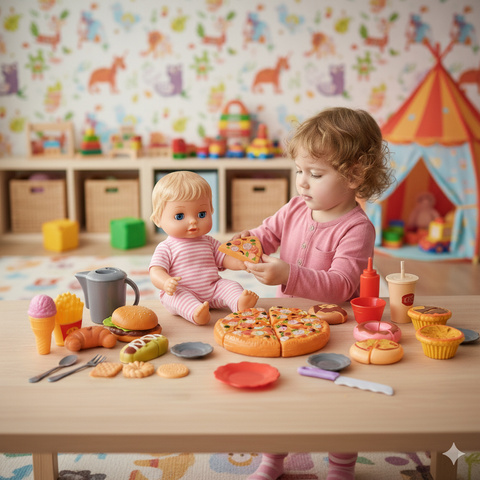 Fast food toy set 26691