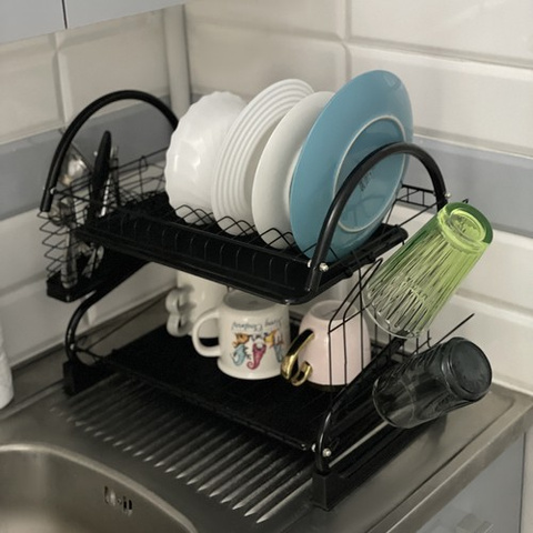 Ruhhy 24634 zweistufiger Geschirrtrockner