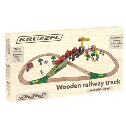 Chemin de fer en bois - Voie Kruzzel 22495