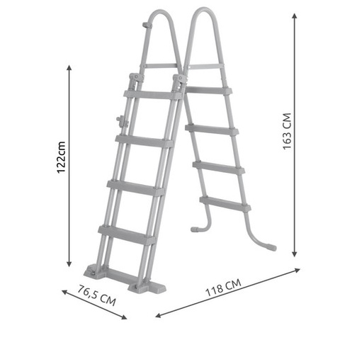 Bazénový žebřík 122 cm - BESTWAY 58331