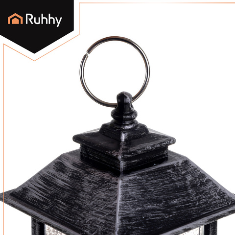 Silver LED Christmas Lantern Ruhhy 26755