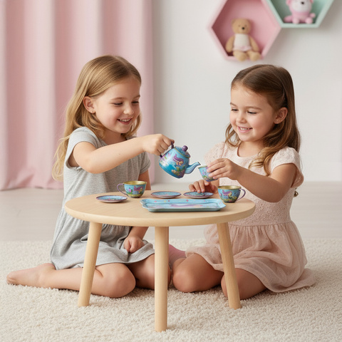 Children's mermaid tea set