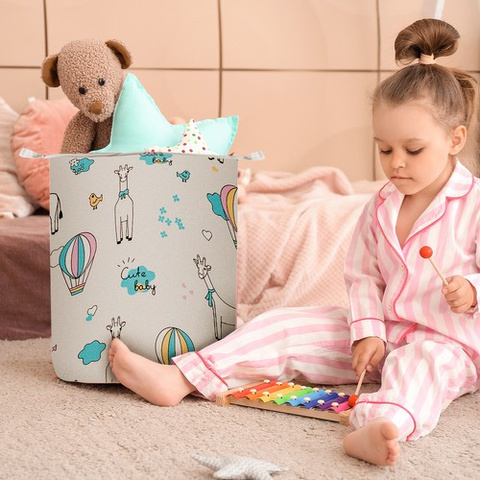 Toy basket - organizer Kruzzel 22013