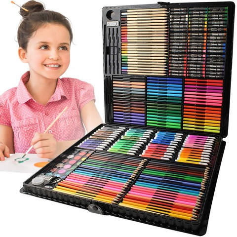 Ensemble de peinture dans une valise 288 pcs 