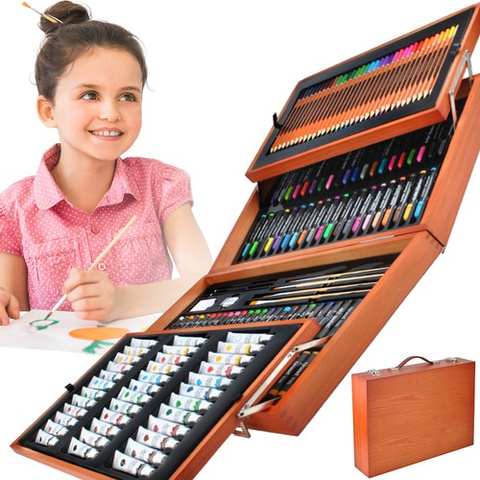 Painting set 174 pieces in a case