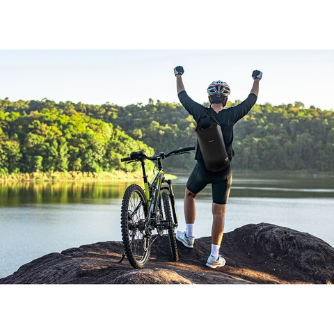 Waterproof bag 10L black 23565