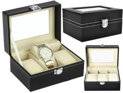 Organisateur de montres 3 compartiments