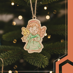 Wooden baubles for painting 24 pcs Ruhhy 26471