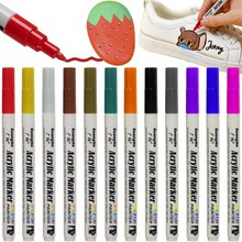 Acrylic markers - set of 12 Maaleo 21648