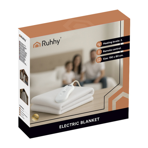 Electric blanket mat 190x80cm Ruhhy 26200