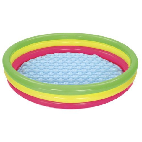 Inflatable rainbow pool 152cm Bestway 51103