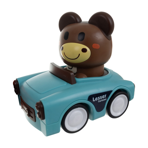 Sensorinis žaislas - gyvūnų automobiliai 26728
