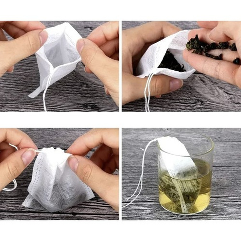 Tea bags - set of 100 pcs. Ruhhy 23841