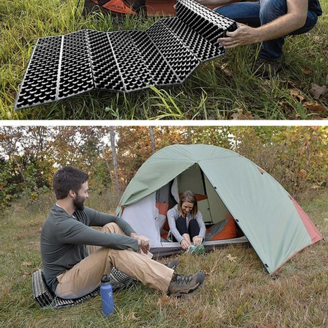 Folding sleeping mat 180x60x1cm Trizand 22870