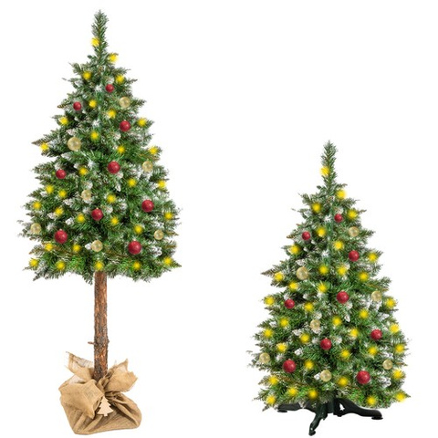 Sapin de Noël sur tronc - pin diamant, 180 cm