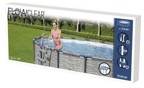 Echelle de piscine 122 cm - BESTWAY 58331